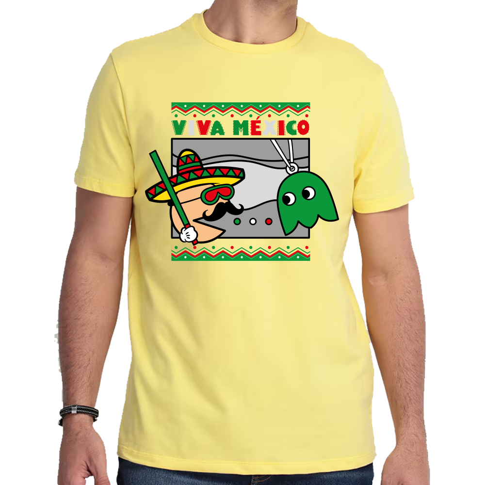 Playera Fiestas Patrias Viva México Algodón Premium #0001783