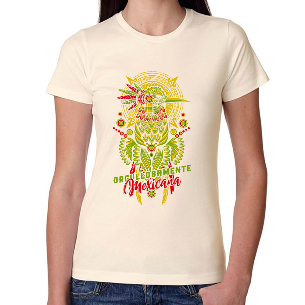 Playera Fiestas Patrias México Orgullosamente Mexicano Algodón Premium #0001784