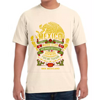 Playera Fiestas Patrias México 100 Mexicano Algodón Premium #0001785