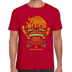 Playera Fiestas Patrias México 100 Mexicano Algodón Premium #0001785