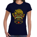 Playera Fiestas Patrias México 100 Mexicano Algodón Premium #0001785