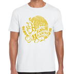 Playera Fiestas Patrias Hecho en México Algodón Premium #0001787