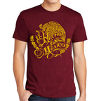 Playera Fiestas Patrias Hecho en México Algodón Premium #0001787