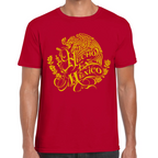 Playera Fiestas Patrias Hecho en México Algodón Premium #0001787