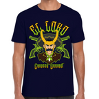 Playera Fiestas Patrias México Loko Chingon Algodón #0001790