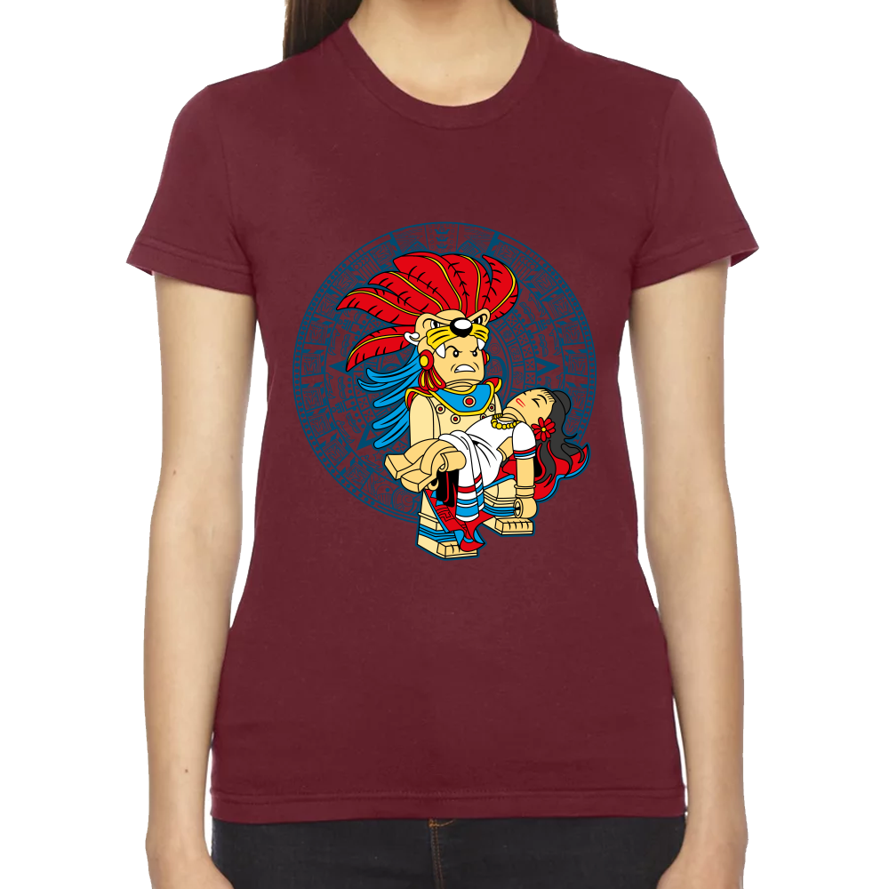 Playera Fiestas Patrias México Lego Azteca Algodón #0001791