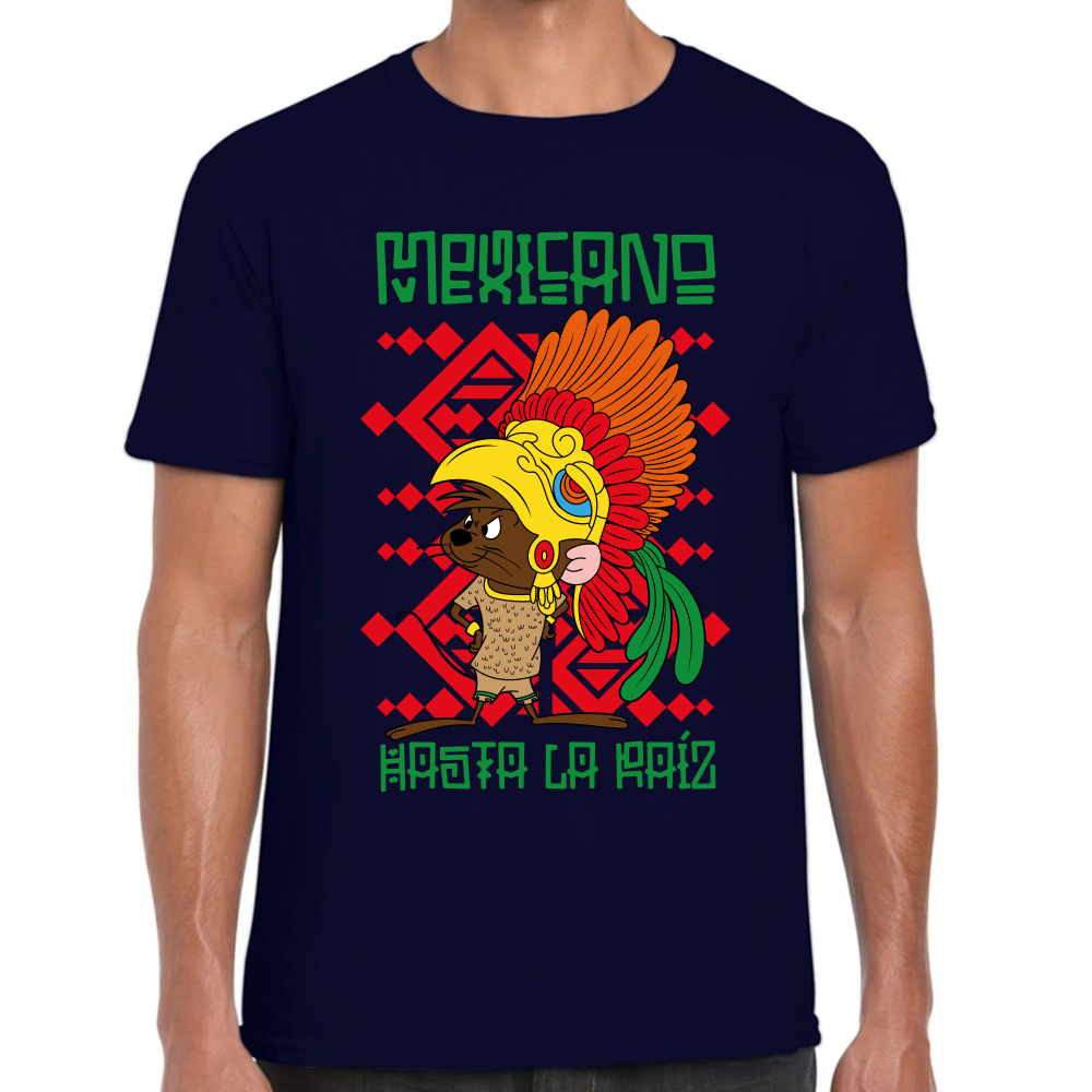 Playera Fiestas Patrias Speedy Mexicano Algodón #0001792