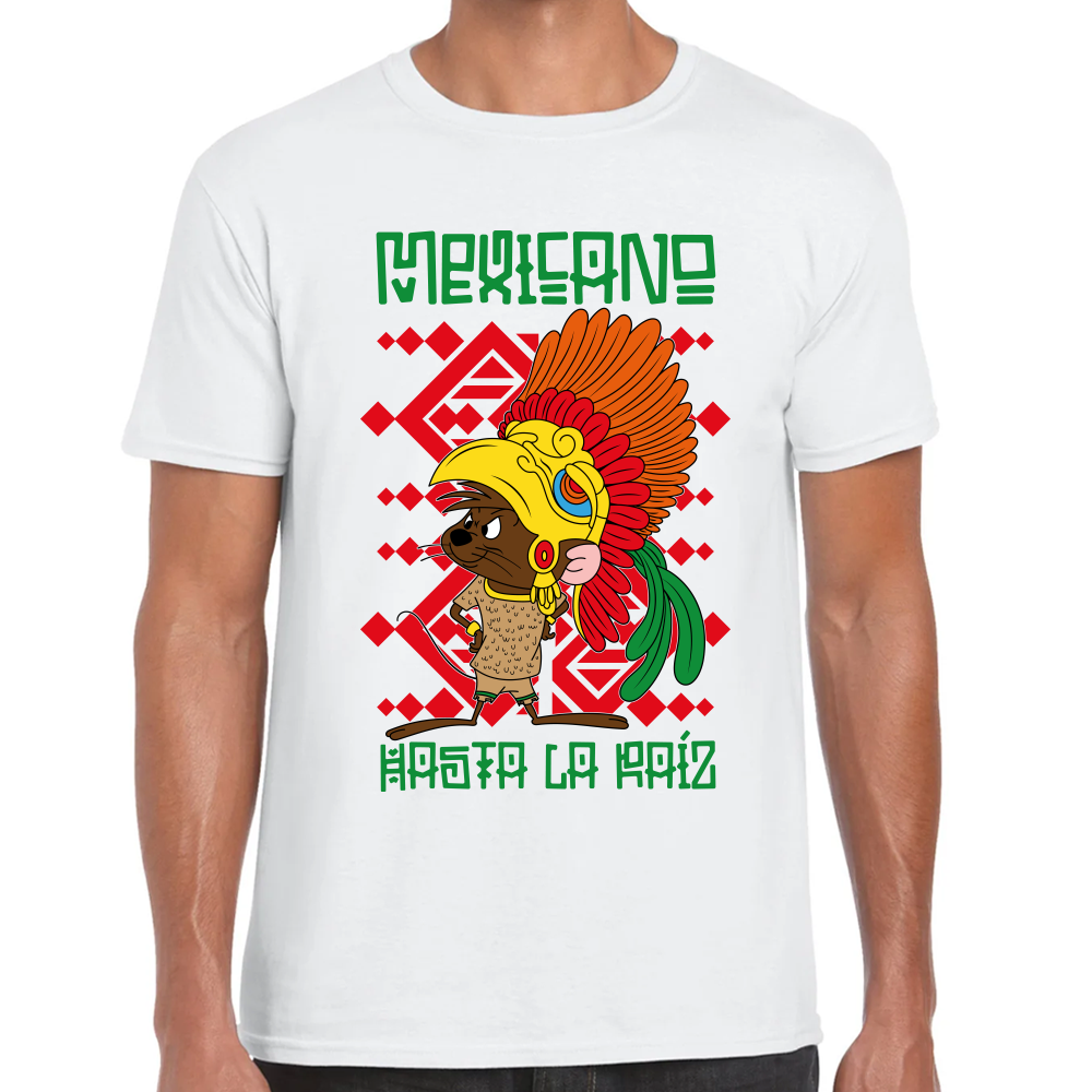 Playera Fiestas Patrias Speedy Mexicano Algodón #0001792