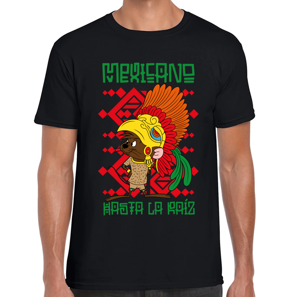 Playera Fiestas Patrias Speedy Mexicano Algodón #0001792