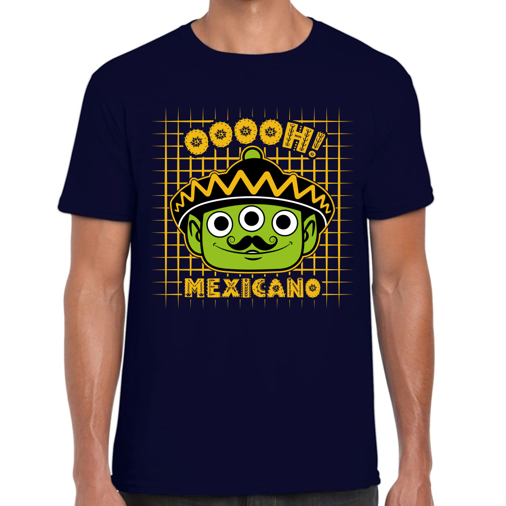 Playera Fiestas Patrias Ooooh Mexicano Algodón #0001793