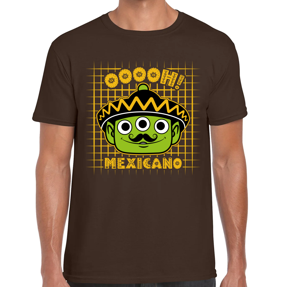 Playera Fiestas Patrias Ooooh Mexicano Algodón #0001793
