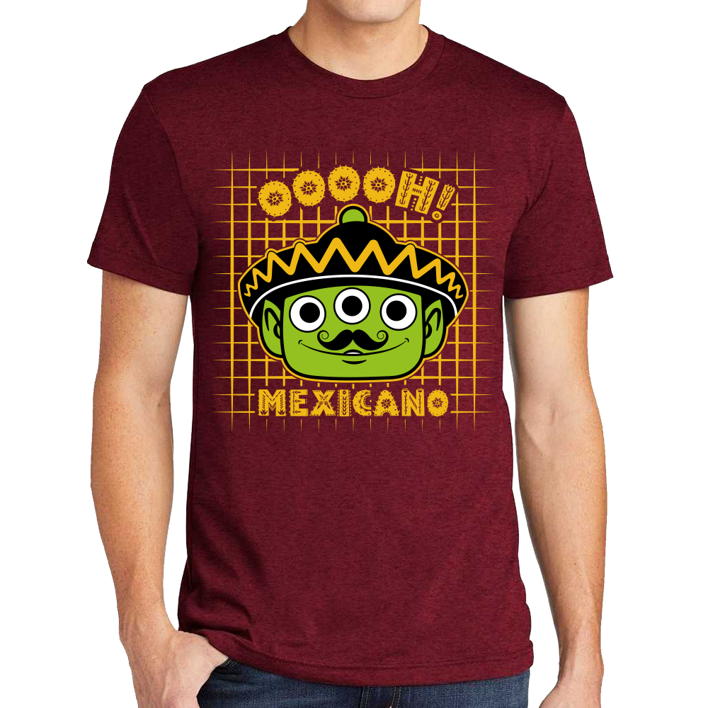 Playera Fiestas Patrias Ooooh Mexicano Algodón #0001793