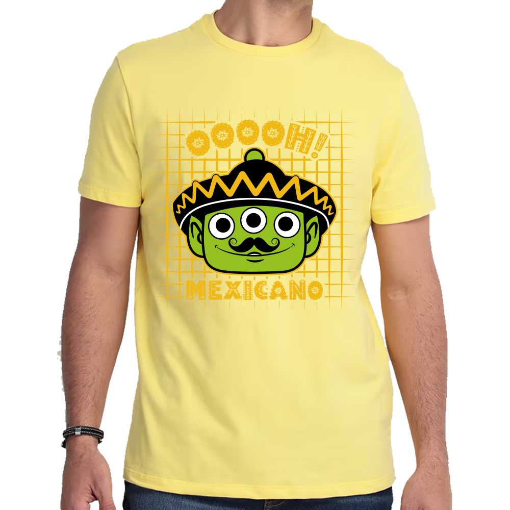 Playera Fiestas Patrias Ooooh Mexicano Algodón #0001793