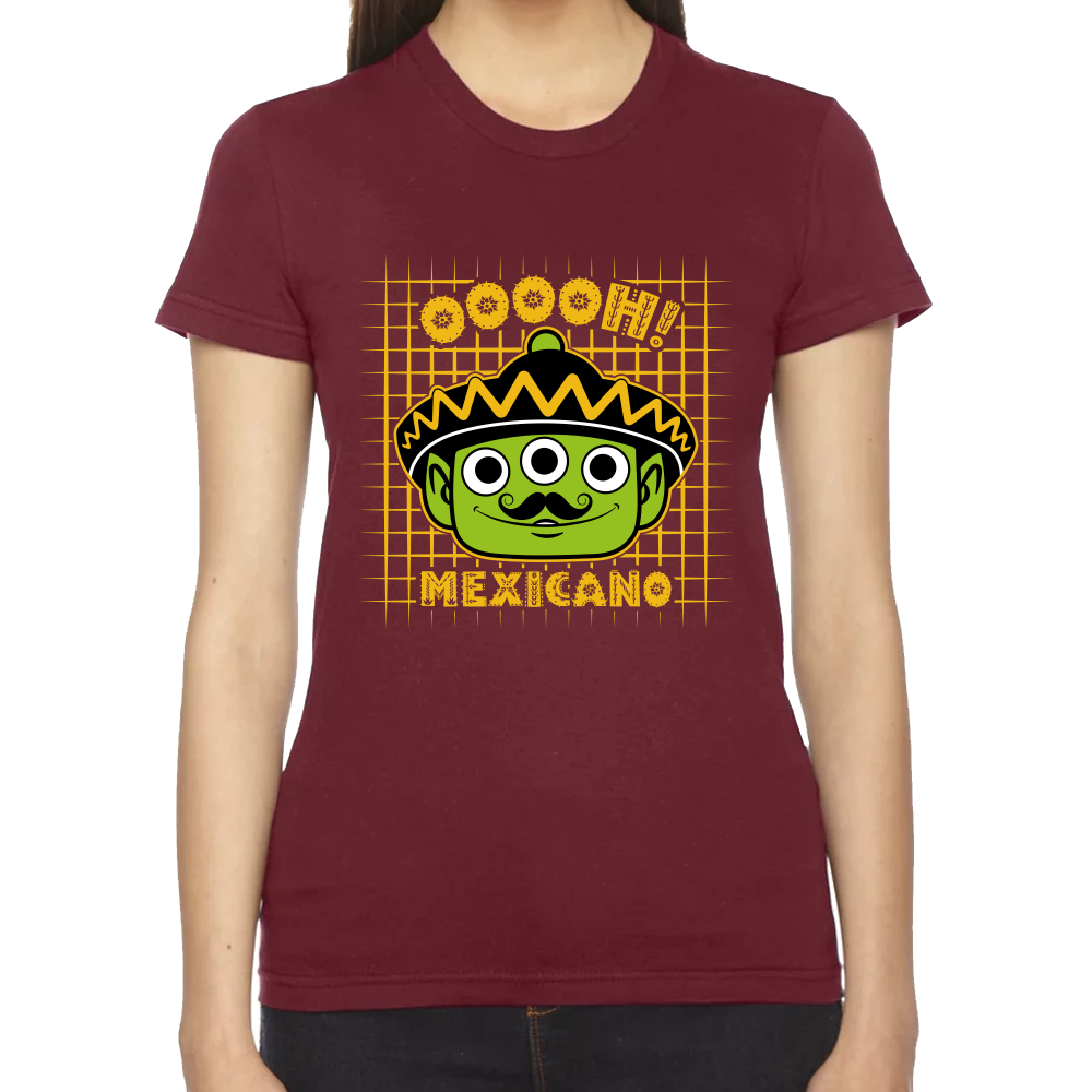 Playera Fiestas Patrias Ooooh Mexicano Algodón #0001793