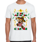 Playera Fiestas Patrias Super Mario Mexicano #0001796