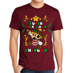 Playera Fiestas Patrias Super Mario Mexicano #0001796