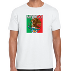 Playera Fiestas Patrias Bandera de México #0001797