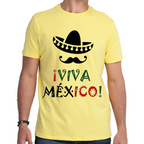Playera Fiestas Patrias Viva México Algodón Premium #0001800