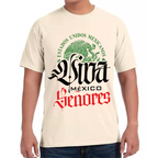 Playera Fiestas Patrias Viva México Señores Algodón Premium #0001804