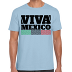 Playera Fiestas Patrias Viva México Algodón Premium #0001806