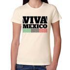 Playera Fiestas Patrias Viva México Algodón Premium #0001806