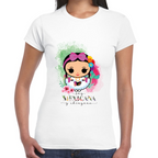 Playera Fiestas Patrias Mexicana y Chingona Algodón #0001807