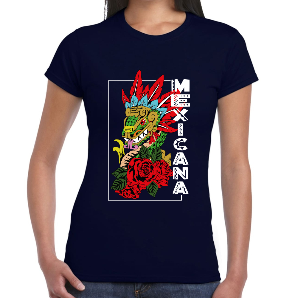 Playera Fiestas Patrias Mexicana Algodón Premium #0001809