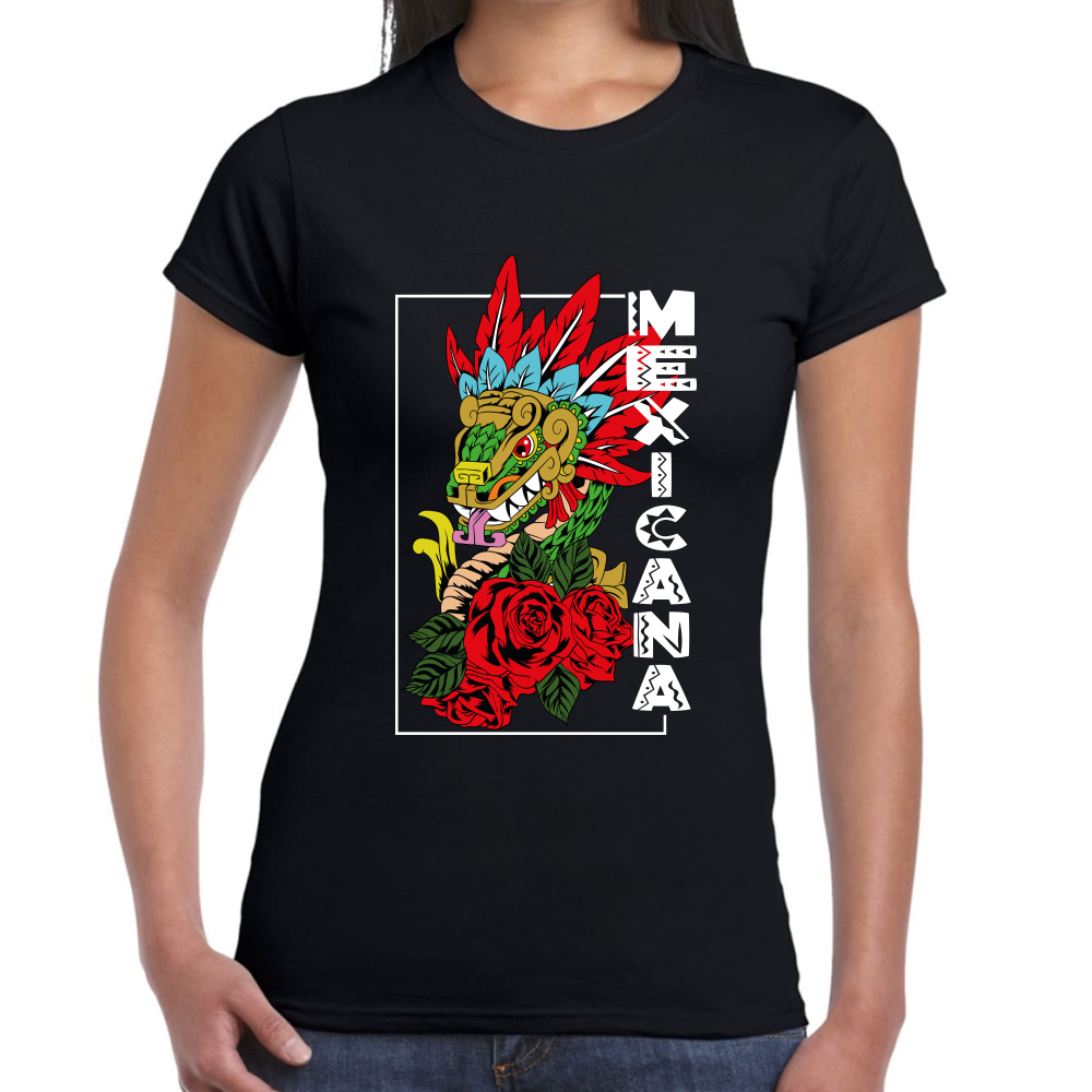 Playera Fiestas Patrias Mexicana Algodón Premium #0001809 Imagen principal del producto