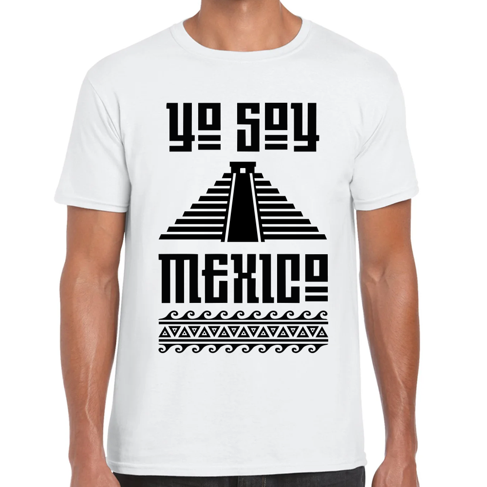 Playera Fiestas Patrias Yo Soy México Algodón #0001813