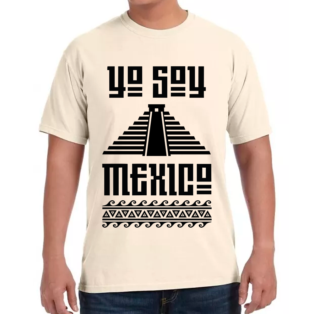 Playera Fiestas Patrias Yo Soy México Algodón #0001813