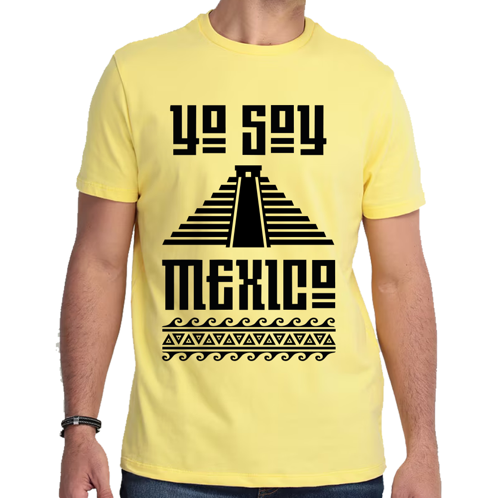Playera Fiestas Patrias Yo Soy México Algodón #0001813