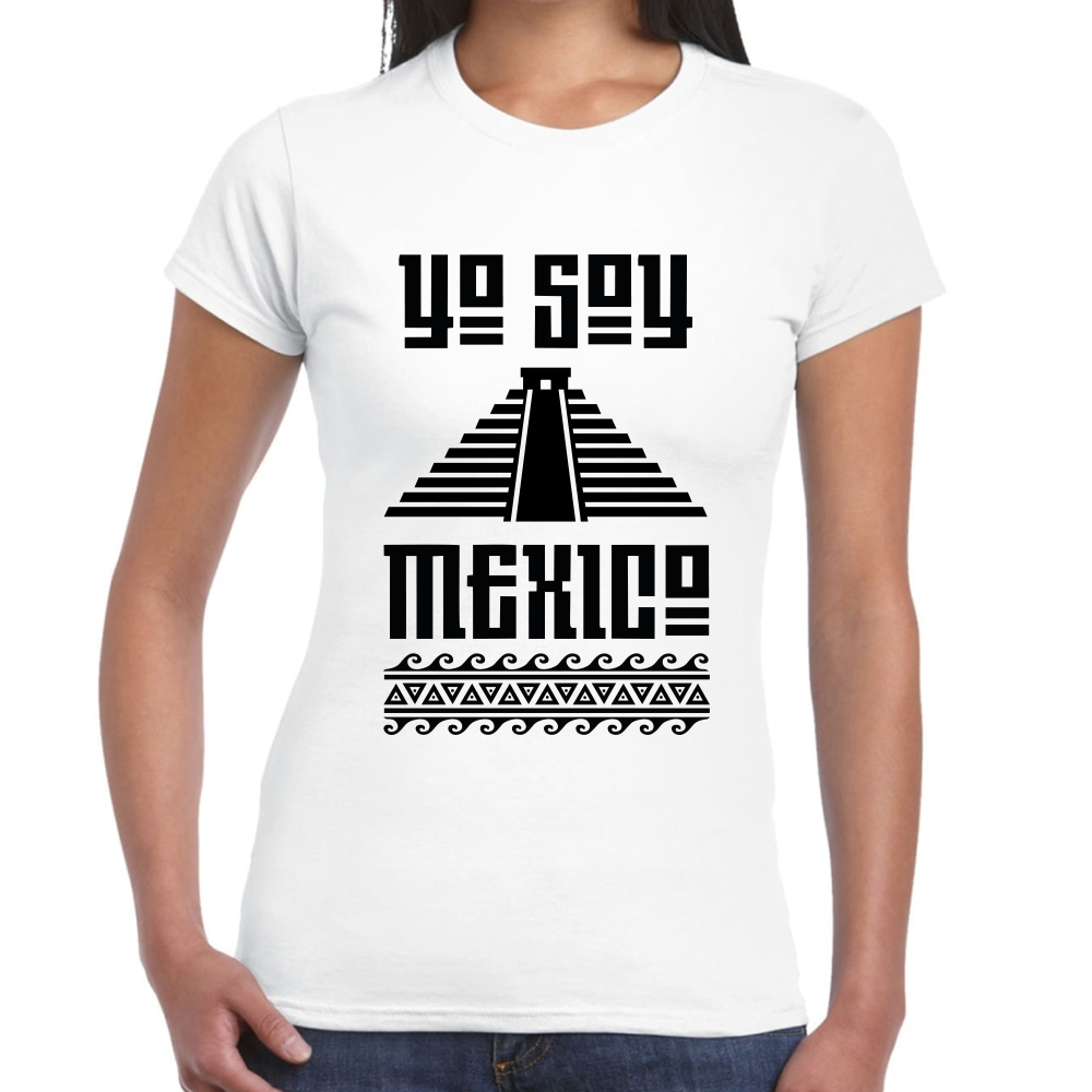 Playera Fiestas Patrias Yo Soy México Algodón #0001813