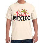 Playera Fiestas Mexicanas Viva México Algodón Premium #0001814