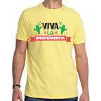 Playera Fiestas Patrias Viva la Independencia de México #0001817