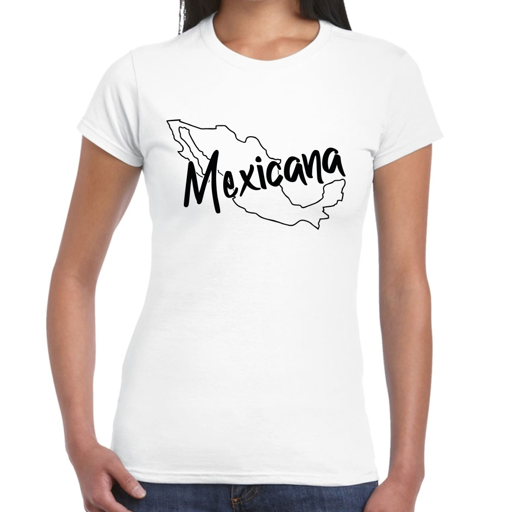 Playera Fiestas Patrias México Algodón Premium #0001819 Imagen principal del producto