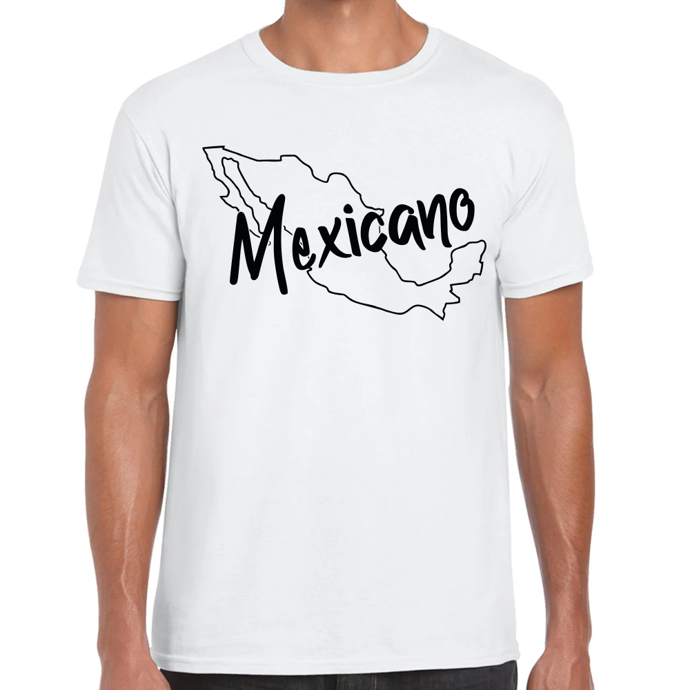 Playera Fiestas Patrias Mexicano Algodón Premium #0001820
