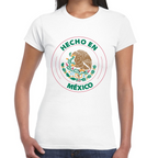 Playera Fiestas Patrias Hecho en México Algodón Premium #0001822