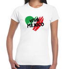 Playera Fiestas Patrias Viva México Algodón Premium #0001825
