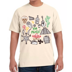 Playera Fiestas Patrias Viva México Algodón Premium #0001827