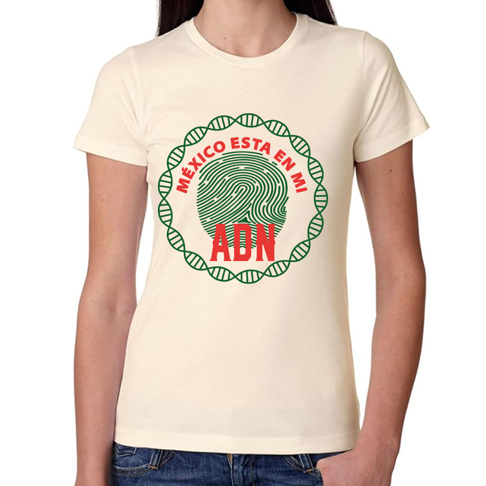 Playera Fiestas Patrias México en tu Corazón Algodón Premium #0001828