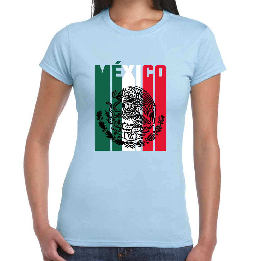Playera Fiestas Patrias Viva México Algodón Premium #0001830