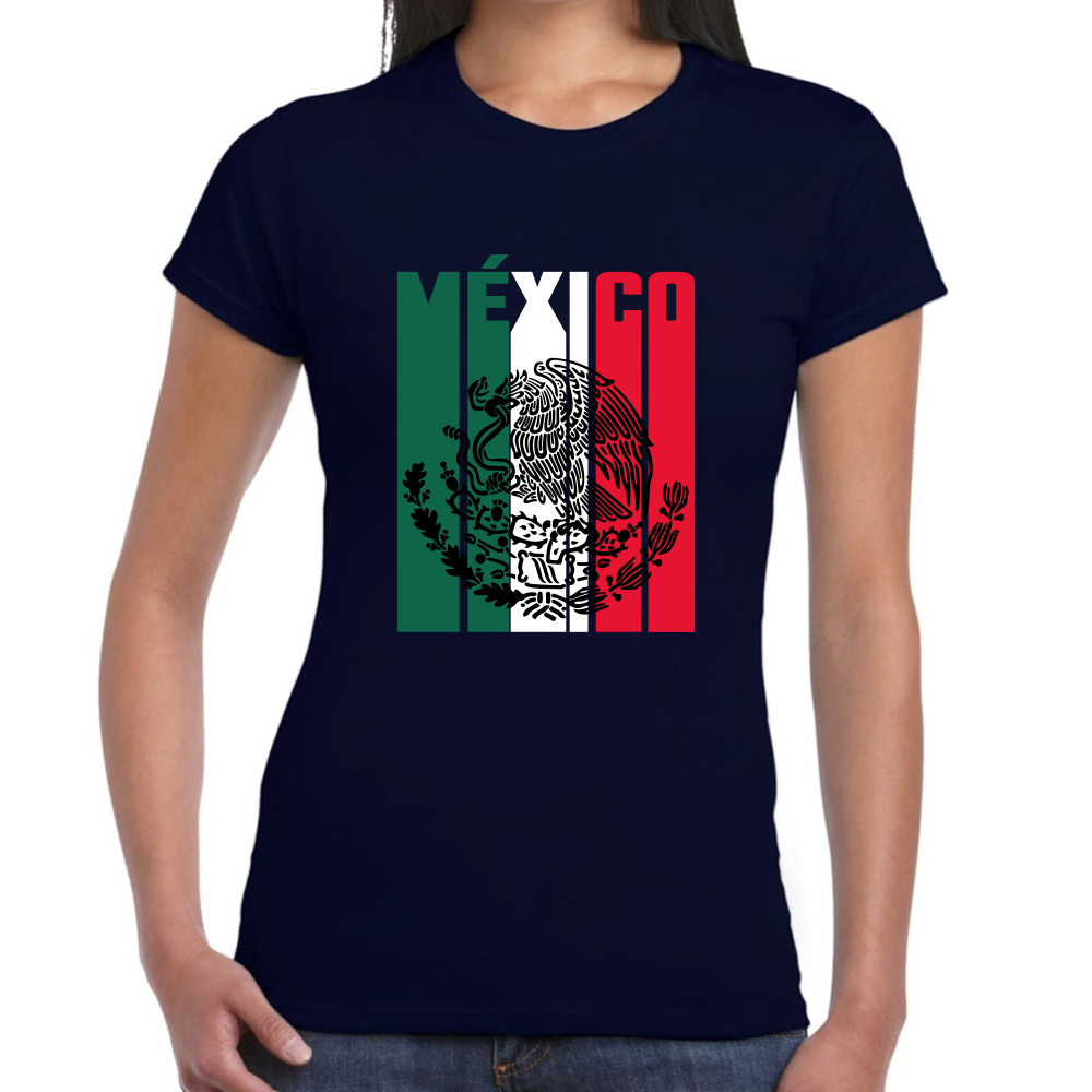 Playera Fiestas Patrias Viva México Algodón Premium #0001830