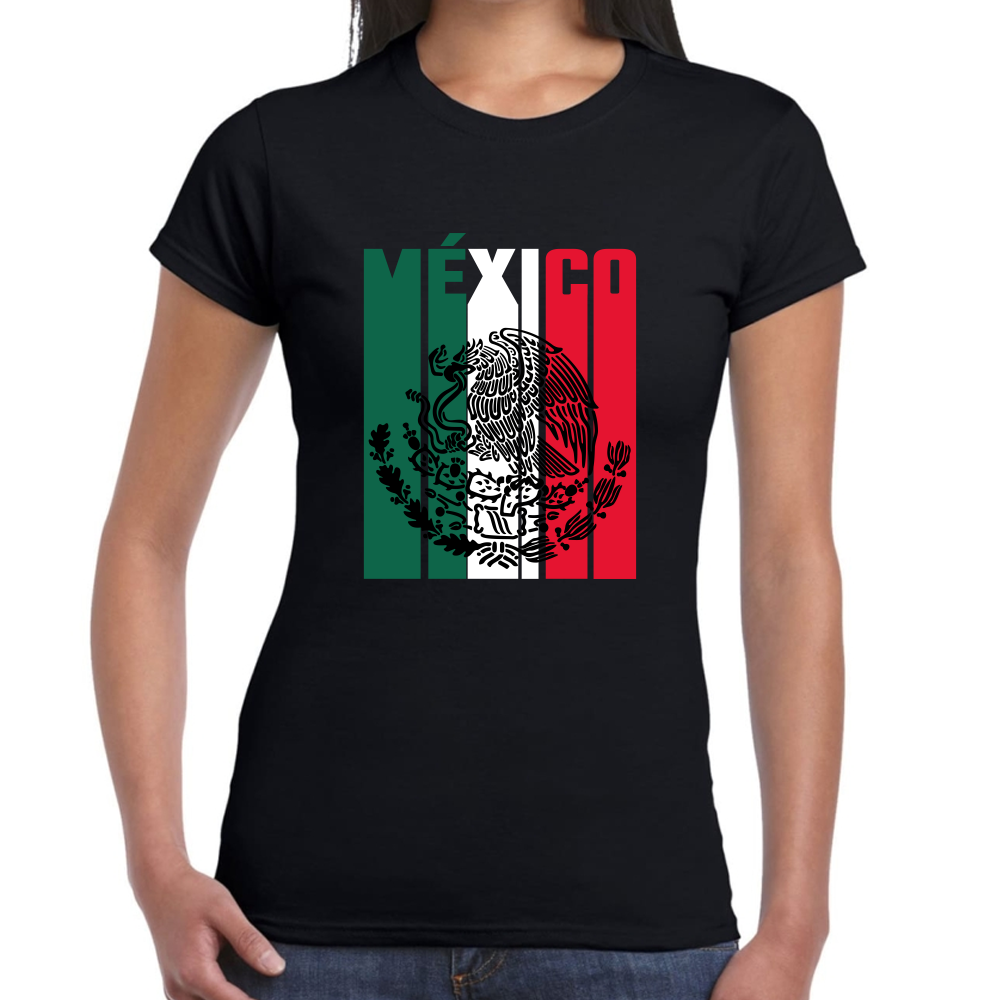 Playera Fiestas Patrias Viva México Algodón Premium #0001830