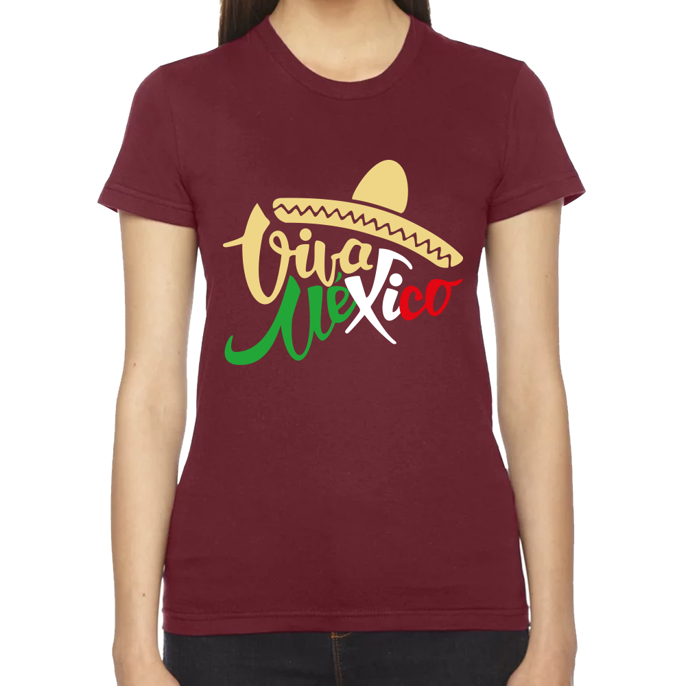 Playera Fiestas Patrias Viva México Algodón #0001831