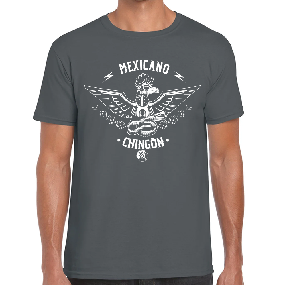 Playera Fiestas Patrias Mexicano Chingon Algodón Premium #0001843