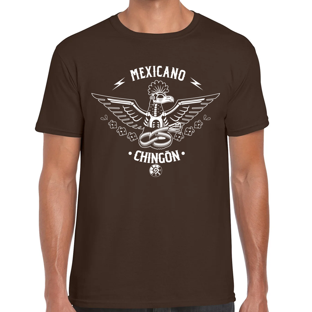 Playera Fiestas Patrias Mexicano Chingon Algodón Premium #0001843