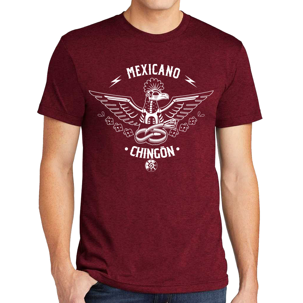 Playera Fiestas Patrias Mexicano Chingon Algodón Premium #0001843