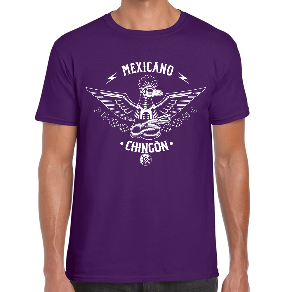 Playera Fiestas Patrias Mexicano Chingon Algodón Premium #0001843