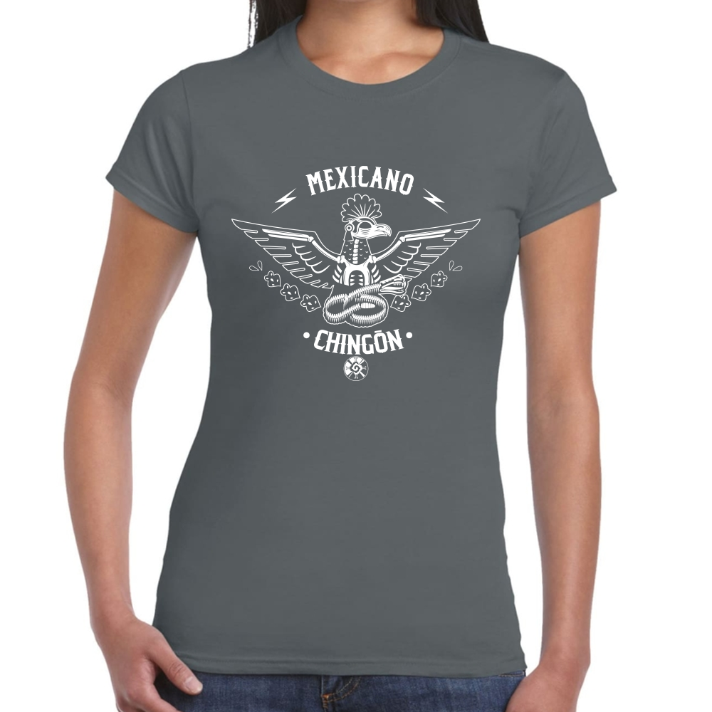 Playera Fiestas Patrias Mexicano Chingon Algodón Premium #0001843