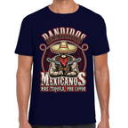 Playera Fiestas Patrias Bandidos Mexicanos Algodón Premium #0001847